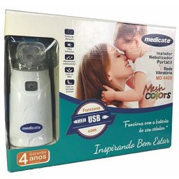 Inalador Nebulizador de Rede Medicate MD4400 - Verde - 4