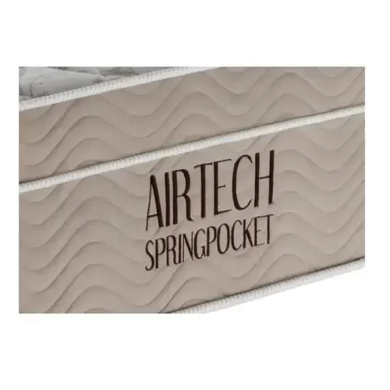 Ver imagem 4 de Colchão King ORTOBOM Super Ortobom Airtech Molas Ensacadas 25x193x203