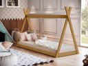 Ver imagem 1 de Cama Infantil Cabana Quarto da Criança Montessoriana Premium Moderna Conforto Cor Nature