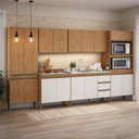 Ver imagem 5 de Armário de Cozinha Completa Modulada 6 Peças 3,60m Essenza Móvel na Caixa