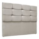 Ver imagem 2 de Cabeceira Bianca 120 cm Suede Bege