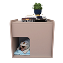 Ver imagem 3 de Mesa de Cabeceira Cama Pet Cães 45x45x40 Nude