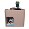 Mesa de Cabeceira Cama Pet Cães 45x45x40 Nude - 3