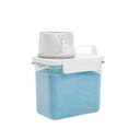 Ver imagem 1 de Porta Sabão em Pó 1,1l Transparente com Copo Dosador e Trava - Oikos