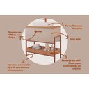 Ver imagem 4 de Bancada de Banheiro Balcão Portinari 1 Porta C- Cuba 80cm Cappuccino-freijo - Mgm