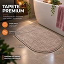 Ver imagem 3 de Kit Tapete para Banheiro Veneza Toque de Seda 0.50x0.70 Cor:Champanhe