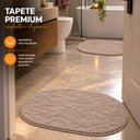 Ver imagem 4 de Kit Tapete para Banheiro Veneza Toque de Seda 0.50x0.70 Cor:Champanhe