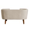 Cama Pet Caminha Cachorro Grande Veludo Casinha Luxo Colchão:veludo Bege - 4