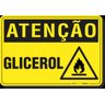 PLACA ATENÇÃO GLICEROL - 1