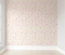 Ver imagem 1 de Papel de Parede Flores Jardim Suspenso Infantil Colorido Rolo 3m