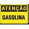 PLACA ATENÇÃO GASOLINA - 1