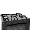 Ver imagem 4 de Fogão Neo Glass de 5 Bocas Mesa em Vidro Preto Bivolt Suggar