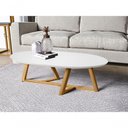 Ver imagem 7 de Mesa de Centro Classic Branco/nature- Tebarrot