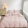 Capa Duvet Percal para Edredom Casal 220x240cm - Rosa C/ Zíper + Fronha FASTLAR Capa Duvet Casal - 1