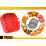 Bandeja Panela Forma Cesta De Silicone Para Airfryer - 4