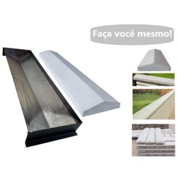 Forma de Aço para Fazer Chapéu de Muro Trapézio - 1,0 X 18 - 7