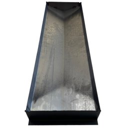 Forma de Aço para Fazer Chapéu de Muro Trapézio - 1,0 X 18 - 3