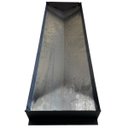 Ver imagem 3 de Forma de Aço para Fazer Chapéu de Muro Trapézio - 1,0 X 18