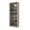 Ver imagem 3 de Guarda-Roupa Modulado 2 Portas 5 Prateleiras Diamante Henn