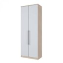 Ver imagem 2 de Guarda-Roupa Modulado 2 Portas 3 Gavetas 80cm Diamante Henn