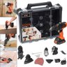 Kit Furadeira e Parafusadeira 20v 6 em 1 Matrix Black Decker 110v/220v - 1