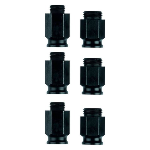 Jogo de 06 Adaptadores Power Change para Serra Copo Bosch 01 Conjunto