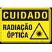 Placa Cuidado Radiação Óptica - 1