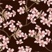 Papel De Parede Floral Escuro 300 x 59cm - 1