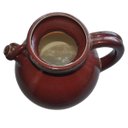Ver imagem 6 de Jarra Decorativa Cerâmica Rústica Vermelho Terra Craquelê Estonada 29cm Columbus Gold