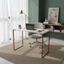 Ver mais imagens de Escrivaninha Escritório Industrial Cobre