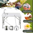 Ver mais imagens de Pia Portátil Dobrável Ntk para Camping e Uso Externo Leve e Compacta