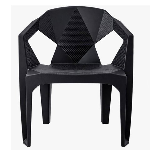 Cadeira de Plástico Prestmix Diamante com Braço