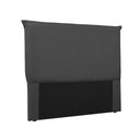 Ver imagem 1 de Cabeceira Cama Box Queen 160 Cm Garden Veludo Preto S04 - D'Rossi