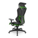 Ver imagem 3 de Cadeira Gamer Plaxmetal Vizon Dz Base Standard Relax System Tela Preta Detalhes Verde