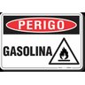 PLACA PERIGO GASOLINA - 1