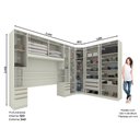 Ver imagem 2 de Quarto Modulado Casal 7 Peças Seletto Henn