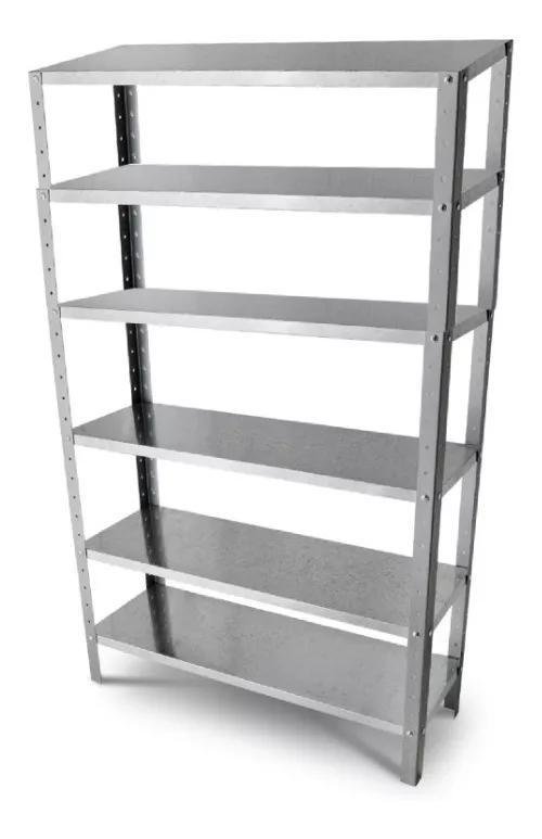 Prateleira em Aço Galvanizado 6 Bandejas.