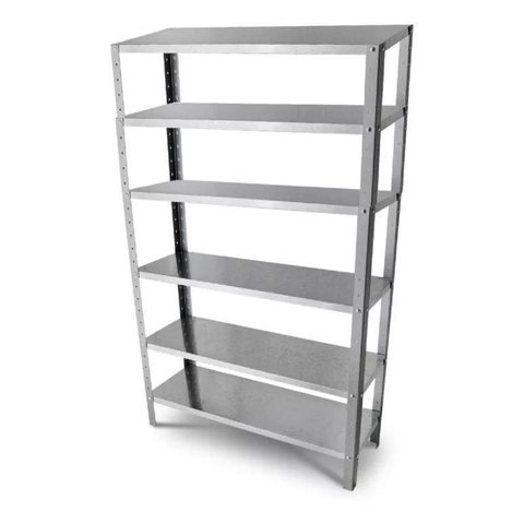 Prateleira em Aço Galvanizado 6 Bandejas.