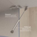 Ver imagem 7 de Armário Aéreo Planejado 1 Porta Basculante 80cm Marselha CabeCasa MadeiraOriginals Azul/Sereno