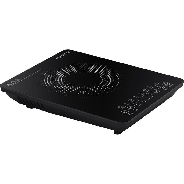 Cooktop de Indução Agratto Portátil 1 Boca 2000w Preto 220v Cooktop de Indução Agratto Portátil 1 Boca 2000w Preto 220v