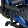 Cadeira Gamer Racer Estrutura em Metal Suporta até 130kg Reclinável Cor:azul - 8