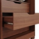 Ver imagem 5 de Guarda-Roupa Casal Maite 6 Portas 6 Gavetas com Pés MDF Pm Home