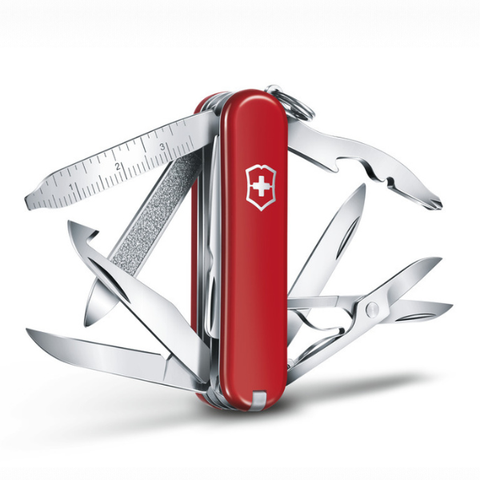 Canivete Suíço Mini Champ Victorinox, Vermelho, 0.6385