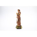 Ver imagem 2 de Imagem São Frei Galvão Importado Resina 14 Cm