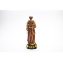 Ver imagem 3 de Imagem São Frei Galvão Importado Resina 14 Cm