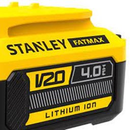 Bateria De Íon De Lítio 4Ah SB204-BR Sistema 20V Stanley - 4