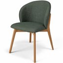 Ver imagem 7 de Kit 06 Cadeiras de Jantar e Estar Living Estofada Mia L02 Linho Verde Musgo - Lyam Decor