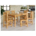 Ver imagem 2 de Mesa Rustica 160x80 Meneghetti Mel