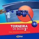 Ver imagem 4 de Torneira Boia Alta Vazão Compacta Grandes Reservatórios 2