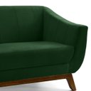 Ver imagem 4 de Sofá 3 Lugares Milano Verde Base Madeira Larbelle Móveis